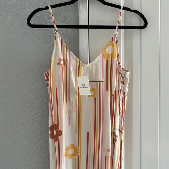 Brixton Night Fever Midi Dress In Dove - Picture 4 of 10